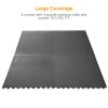 Puzzle Exercise Mat Foam Gym EVA Mat Interlocking Tiles Protective Flooring for Gym Equipment - Grey