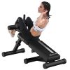 Adjustable Bench,Utility Weight Bench for Full Body Workout- Multi-Purpose Foldable incline/decline Bench (Black) - Black