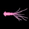 10pcs Simulation Small Squid Freshwater Lure Soft Bait; Various Colors Available - Pink