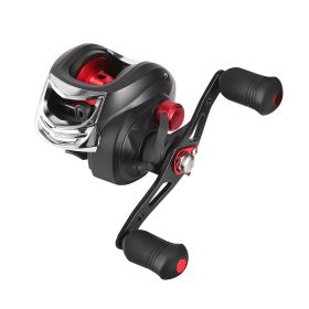 Baitcasting Fishing Reel 17.5lbs Max Drag Baitcasters 17+1 BB 7.1:1 Gear Ratio Baitcast Fish Reel High Speed Long Cast Distance - Left Hand