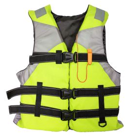 1pc Adult Portable Breathable Inflatable Vest; Life Vest For Swimming Fishing Accessories - Green