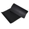 59 Inch x 26 Inch Exercise Equipment PVC Mat Gym Bike Floor Protector - black