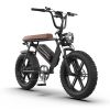 AOSTIRMOTOR new pattern Electric Bicycle 750W Motor 20" Fat Tire With 48V 13AH Li-Battery - as Pic