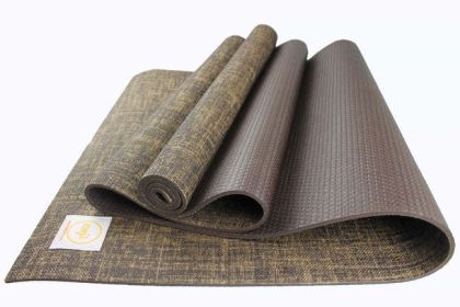 Jute Premium Eco Yoga Mat - Brown