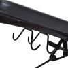 Home Incline Curved Adjustable Workout Fitness Sit Up Bench - Black - Exercise & Fitness