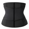 Body Shaper Corset Sweat Waist Support Belt Back Waist Trainer Trimmer Belt Gym Fitness Protector - 1 pcs - L