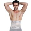 Waist Trimmers for Men Low Belly Stomach Wraps for Weight Loss - Black - XL