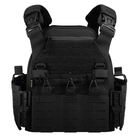 Quick Release Airsoft Weighted Military Breathable Vests - Black