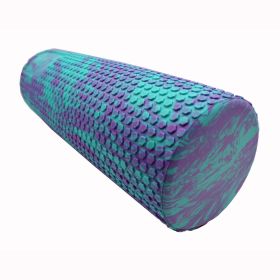 Taffy Honey-Comb EVA Foam Roller - purple-turquoise