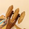 Natural Wooden Hand Massager Roller for Soothing Relief and Relaxation - A