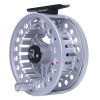 Kylebooker Fly Fishing Reel Large Arbor with Aluminum Body Fly Reel 3/4wt 5/6wt 7/8wt - Silver - 7/8wt