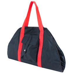 Black Yoga Mat Cargo Carrier with Adjustable Straps - SYOG-602