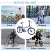 24" Folding City Bike Aluminum Frame 7 Speed Folding Bike - as Pic