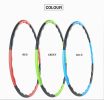 Ergonomic Hula Hoop 8 Section Detachable Design with Wave-Shaped Fitness Exercise Hula Hoop - green/black