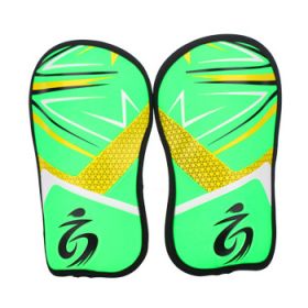 Kid's soccer goalkeeper gloves guantes de portero for children 5-16 years old soft goalkeeper gloves children riding scooters sp - Green Leggings - 5