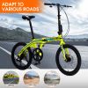 20" Folding City Bike Aluminum Frame 8 Speed Folding Bike - as Pic