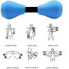 1pair Aquatic Aerobic Exercise Foam Dumbbell; EVA Water Resistance Fitness Equipment For Pool Women Men Weight Loss - Blue