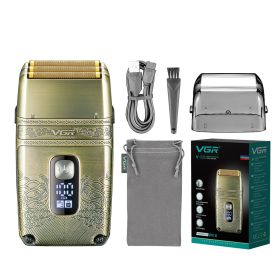 Rechargeable Men's Duplex Three-blade Shaver