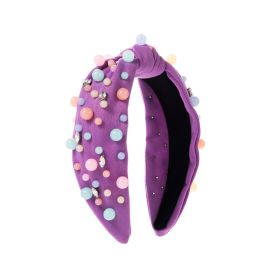 Fashion Candy Color Resin Beading Headband